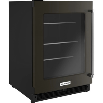 Kitchen Aid KURL314KBS 24 Inch Freestanding or Built-In Counter Depth Compact Refrigerator — thumbnail 10