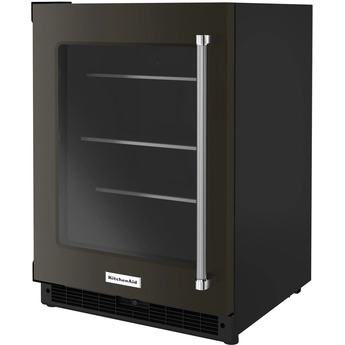 Kitchen Aid KURL314KBS 24 Inch Freestanding or Built-In Counter Depth Compact Refrigerator — thumbnail 4