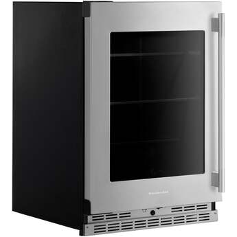 KitchenAid 24 Inch 5 Cu. Ft. Undercounter Refrigerator: Stainless Steel — thumbnail 2