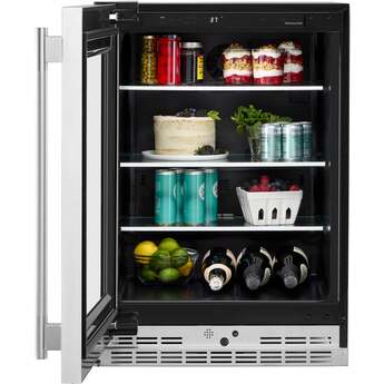 KitchenAid 24 Inch 5 Cu. Ft. Undercounter Refrigerator: Stainless Steel — thumbnail 4