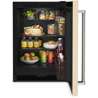 Kitchen Aid KURR114KPA 24 Inch Freestanding or Built-In Counter Depth Compact Refrigerator — thumbnail 4