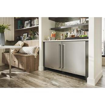 Kitchen Aid KURR114KSB 24 Inch Freestanding or Built-In Counter Depth Compact Refrigerator — thumbnail 11