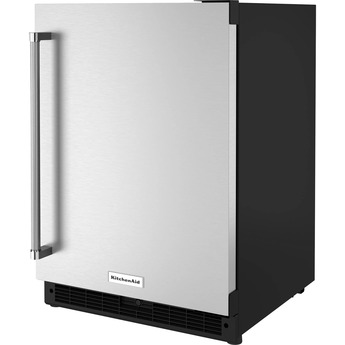 Kitchen Aid KURR114KSB 24 Inch Freestanding or Built-In Counter Depth Compact Refrigerator — thumbnail 9