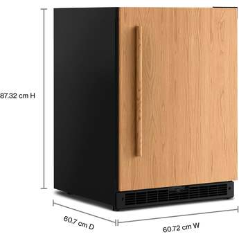 KitchenAid 24 Inch 5 Cu. Ft. Undercounter Refrigerator: Panel Ready — thumbnail 4