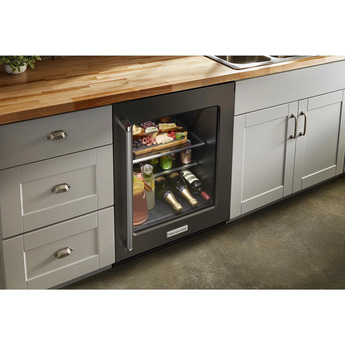 Kitchen Aid KURR314KBS 24 Inch Freestanding or Built-In Counter Depth Compact Refrigerator — thumbnail 19