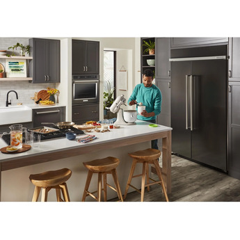 Kitchen Aid KURR314KBS 24 Inch Freestanding or Built-In Counter Depth Compact Refrigerator — thumbnail 22