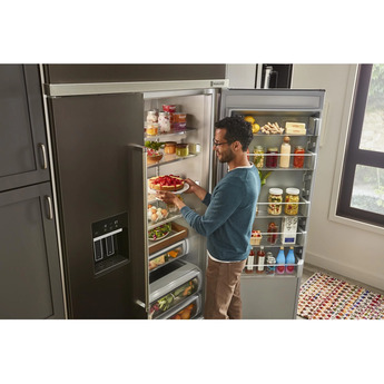 Kitchen Aid KURR314KBS 24 Inch Freestanding or Built-In Counter Depth Compact Refrigerator — thumbnail 24