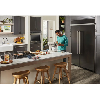 Kitchen Aid KURR314KBS 24 Inch Freestanding or Built-In Counter Depth Compact Refrigerator — thumbnail 30
