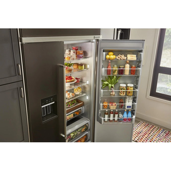 Kitchen Aid KURR314KBS 24 Inch Freestanding or Built-In Counter Depth Compact Refrigerator — thumbnail 31