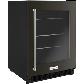 Kitchen Aid KURR314KBS 24 Inch Freestanding or Built-In Counter Depth Compact Refrigerator — thumbnail 5