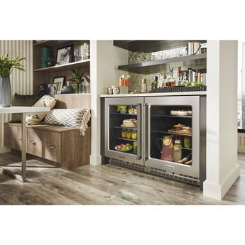 Kitchen Aid KURR314KSS 24 Inch Freestanding or Built-In Counter Depth Compact Refrigerator — thumbnail 11