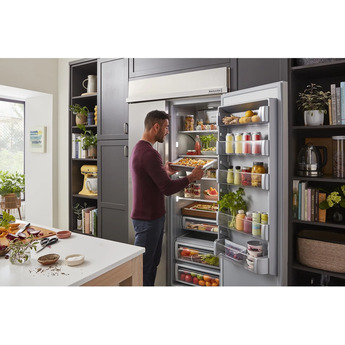 Kitchen Aid KURR314KSS 24 Inch Freestanding or Built-In Counter Depth Compact Refrigerator — thumbnail 6