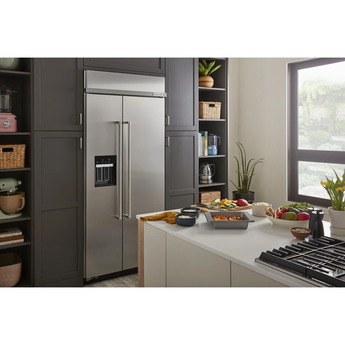 Kitchen Aid KURR314KSS 24 Inch Freestanding or Built-In Counter Depth Compact Refrigerator — thumbnail 9
