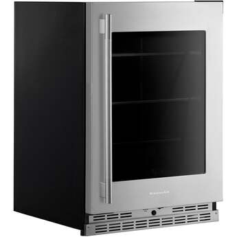 KitchenAid 24 Inch 5 Cu. Ft. Undercounter Refrigerator: Stainless Steel — thumbnail 3