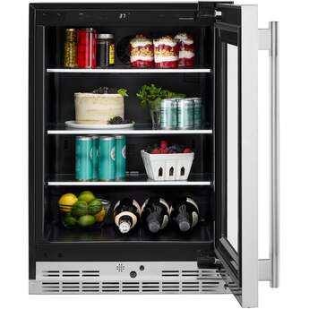 KitchenAid 24 Inch 5 Cu. Ft. Undercounter Refrigerator: Stainless Steel — thumbnail 4