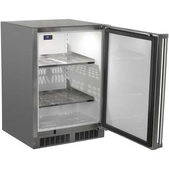Marvel MORE124SS31A  24 Inch Counter Depth Compact Refrigerator, in Stainless Steel — thumbnail 2