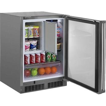 Marvel MORF224SS31A 24 Inch Counter Depth Compact Refrigerator, in Stainless Steel — thumbnail 4