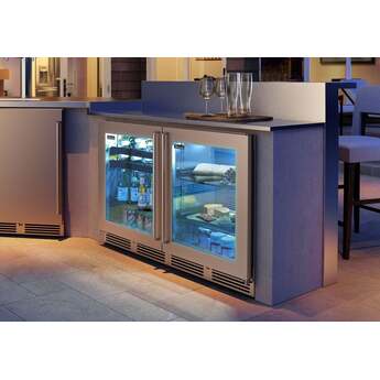 Perlick HH24RM42L  Signature Series 24 Inch Built-In Counter Depth Compact Refrigerator — thumbnail 6