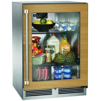Perlick HH24RM44RL  Signature Series 24 Inch Built-In Counter Depth Compact Refrigerator — thumbnail 5