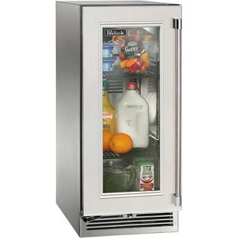 Perlick HP15RO44LL  Signature Series 15 Inch Counter Depth Compact Refrigerator, in Panel Ready — thumbnail 3