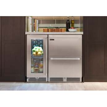 Perlick HP15RS43R Signature Series 15 Inch Counter Depth Compact Refrigerator, in Stainless Steel — thumbnail 4