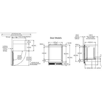 Perlick hp24ro42l 4