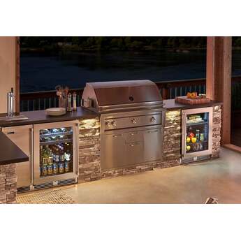 Perlick HP24RO44LL Signature Series 24 Inch Counter Depth Compact Refrigerator, in Panel Ready — thumbnail 5
