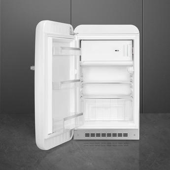 Smeg FAB10ULWH3 50s Retro Style Series 22 Inch Compact Refrigerator — thumbnail 2