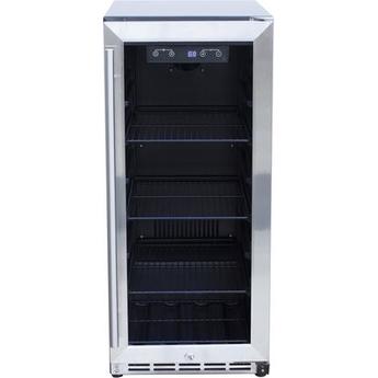 Summerset Grills SSRFR15G  15 Inch Compact Refrigerator, in Stainless Steel