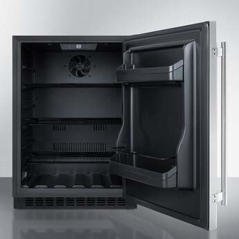 Summit AL54CSS 24 Inch Compact Refrigerator — thumbnail 6