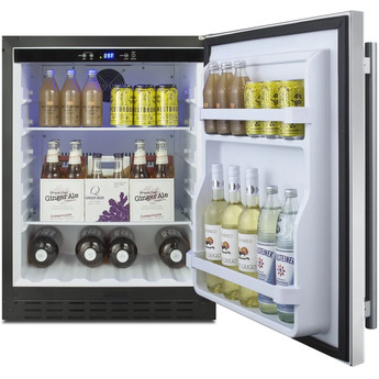 Summit AL55CSS 24 Inch Counter Depth Compact Refrigerator, in Stainless Steel — thumbnail 10
