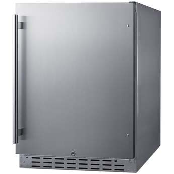 Summit AL55CSS 24 Inch Counter Depth Compact Refrigerator, in Stainless Steel — thumbnail 12