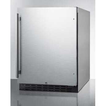Summit AL55CSS 24 Inch Counter Depth Compact Refrigerator, in Stainless Steel — thumbnail 14