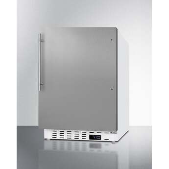 Summit ALR46WSSHV  20 Inch Counter Depth Compact Refrigerator, in Stainless Steel with Pro Handle — thumbnail 8