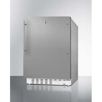 Summit ALRF48CSSHV  20 Inch Counter Depth Compact Refrigerator, in Stainless Steel with Pro Handle — thumbnail 10