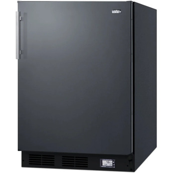 Summit BKRF663B  24 Inch Counter Depth Compact Refrigerator, in Black — thumbnail 6