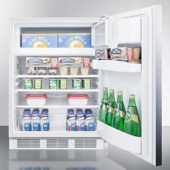 Summit CT661SSHH CT661 Series 24 Inch Compact Refrigerator — thumbnail 4