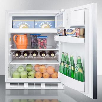 Summit CT661WBISSHH 24 Inch Compact Refrigerator — thumbnail 5