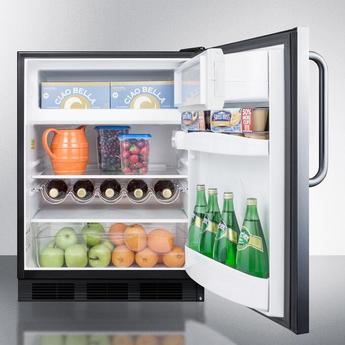 Summit CT663BBISSTB CT663BBI Series 24 Inch Compact Refrigerator — thumbnail 3