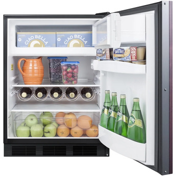 Summit CT663BKBIIFADA 24 Inch Compact Refrigerator — thumbnail 7