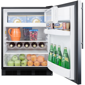 Summit CT663BKBISSHVADA 24 Inch Compact Refrigerator — thumbnail 7