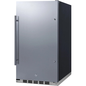 Summit FF195H34  19 Inch Counter Depth Compact Refrigerator, in Stainless Steel — thumbnail 6