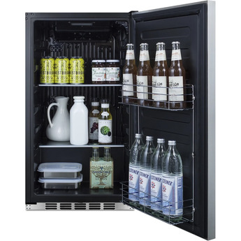 Summit FF195IF 19 Inch Counter Depth Compact Refrigerator, in Panel Ready — thumbnail 7