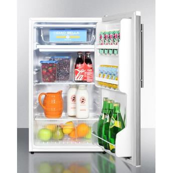 Summit FF412ESSSHVADA 19 Inch Compact Refrigerator — thumbnail 4