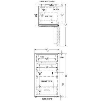 Summit FF433ESSS 19 Inch Compact Refrigerator — thumbnail 5