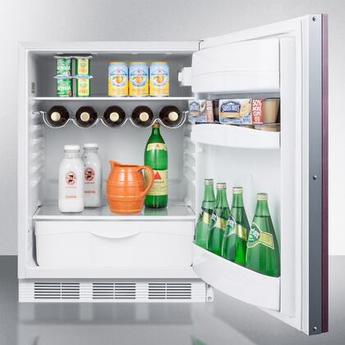Summit FF61BIIF FF61BI Series 24 Inch Compact Refrigerator — thumbnail 3