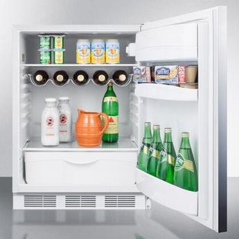 Summit FF61BISSHHADA FF61BIADA Series 24 Inch Compact Refrigerator — thumbnail 8