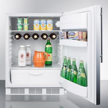 Summit FF61BISSHV FF61BI Series 24 Inch Compact Refrigerator — thumbnail 3