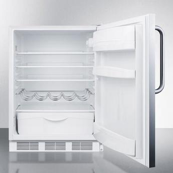 Summit FF61BISSTBADA FF61BIADA Series 24 Inch Compact Refrigerator — thumbnail 7