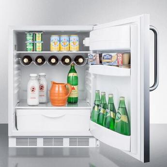 Summit FF61BISSTBADA FF61BIADA Series 24 Inch Compact Refrigerator — thumbnail 8